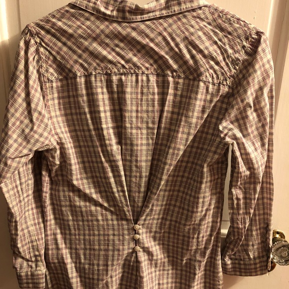 Lucky Brand new plaid button down - Picture 3 of 3